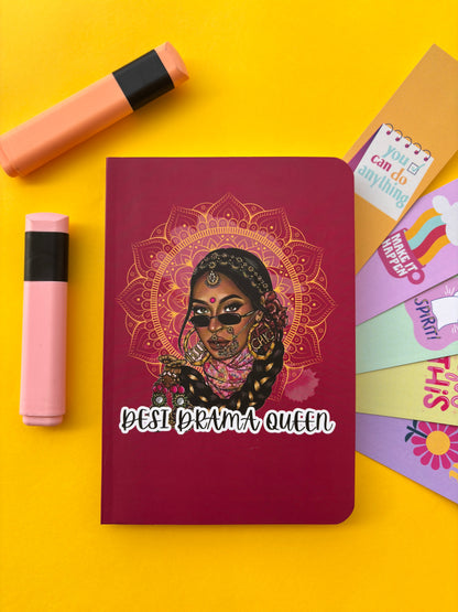Desi Drama Queen Notebook