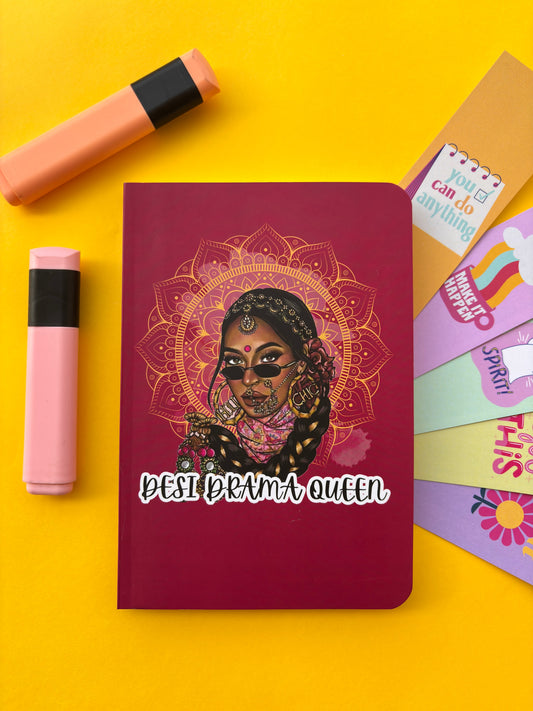 Desi Drama Queen Notebook