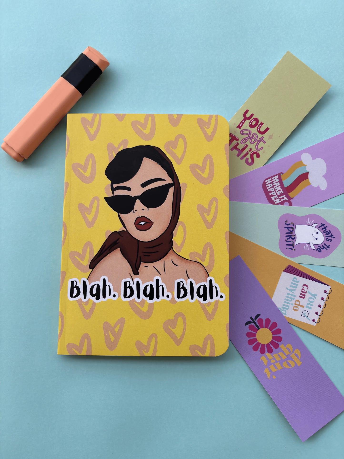 Blah. Blah. Blah. Notebook
