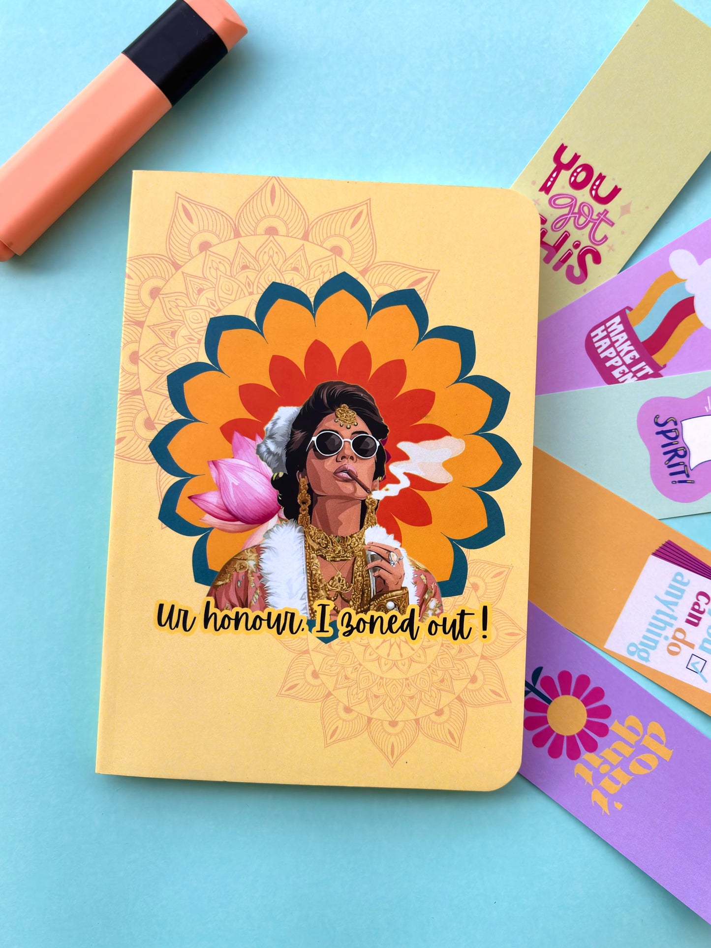 Ur Honour, I Zoned Out! Notebook