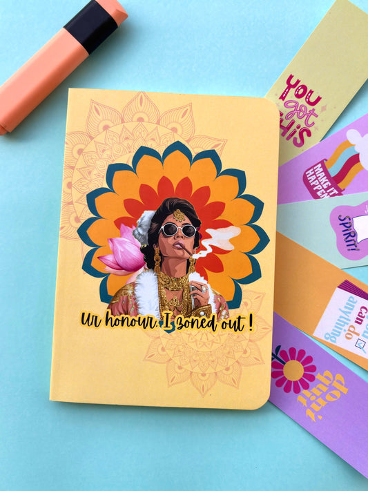 Ur Honour, I Zoned Out! Notebook